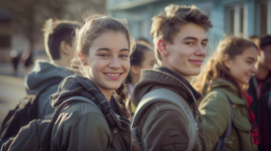 group of students
