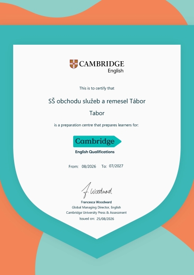 The new Cambridge English Preparation Centre
